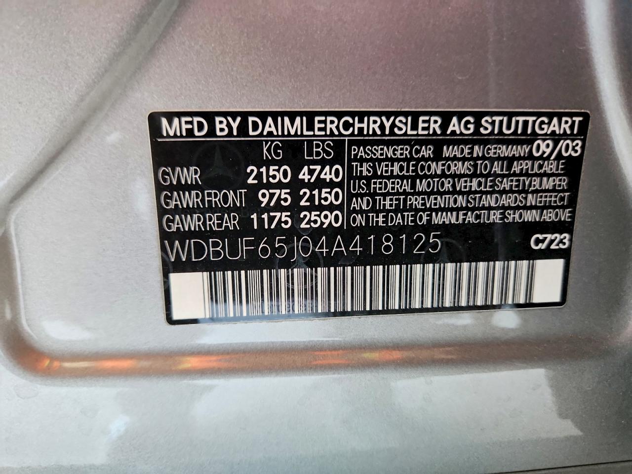 Mercedes-Benz E-Class 320