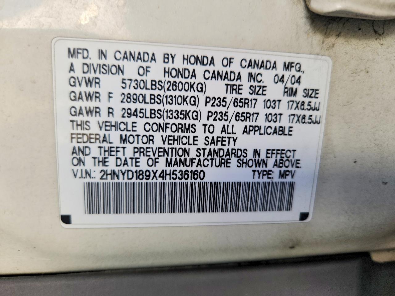 Acura MDX Touring