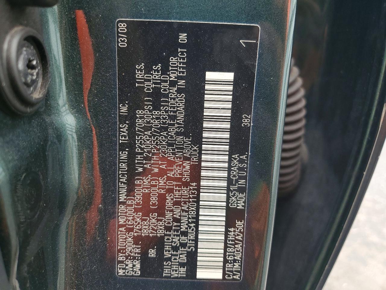 Toyota Tundra Grade
