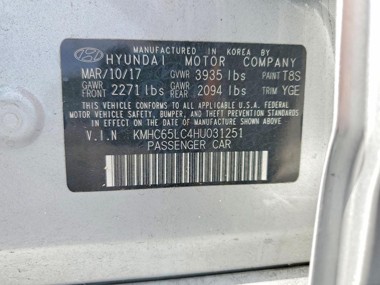 Hyundai Ioniq Blue