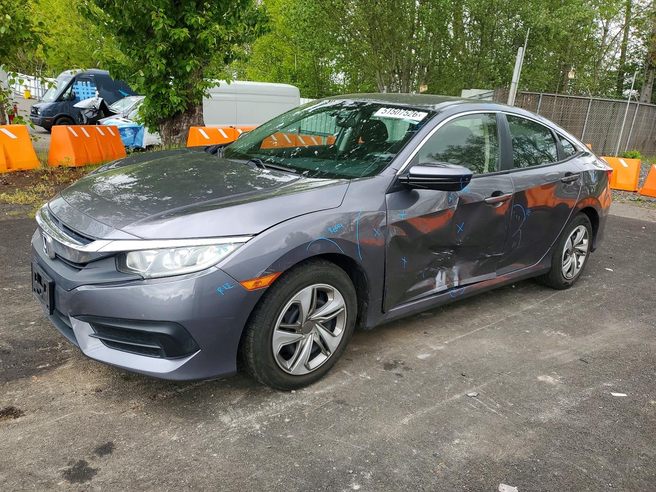 Salvage Honda Civic Image