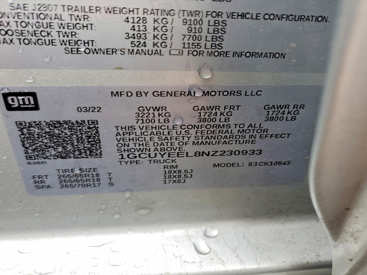 Chevrolet Silverado Ltd K1500 Rst