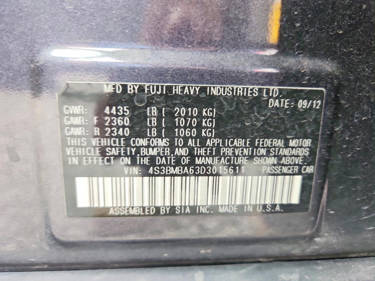 Subaru Legacy 2.5i