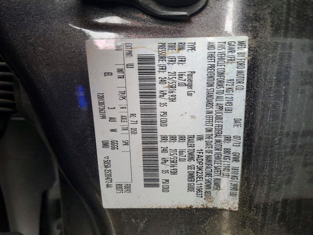 Ford Focus Se