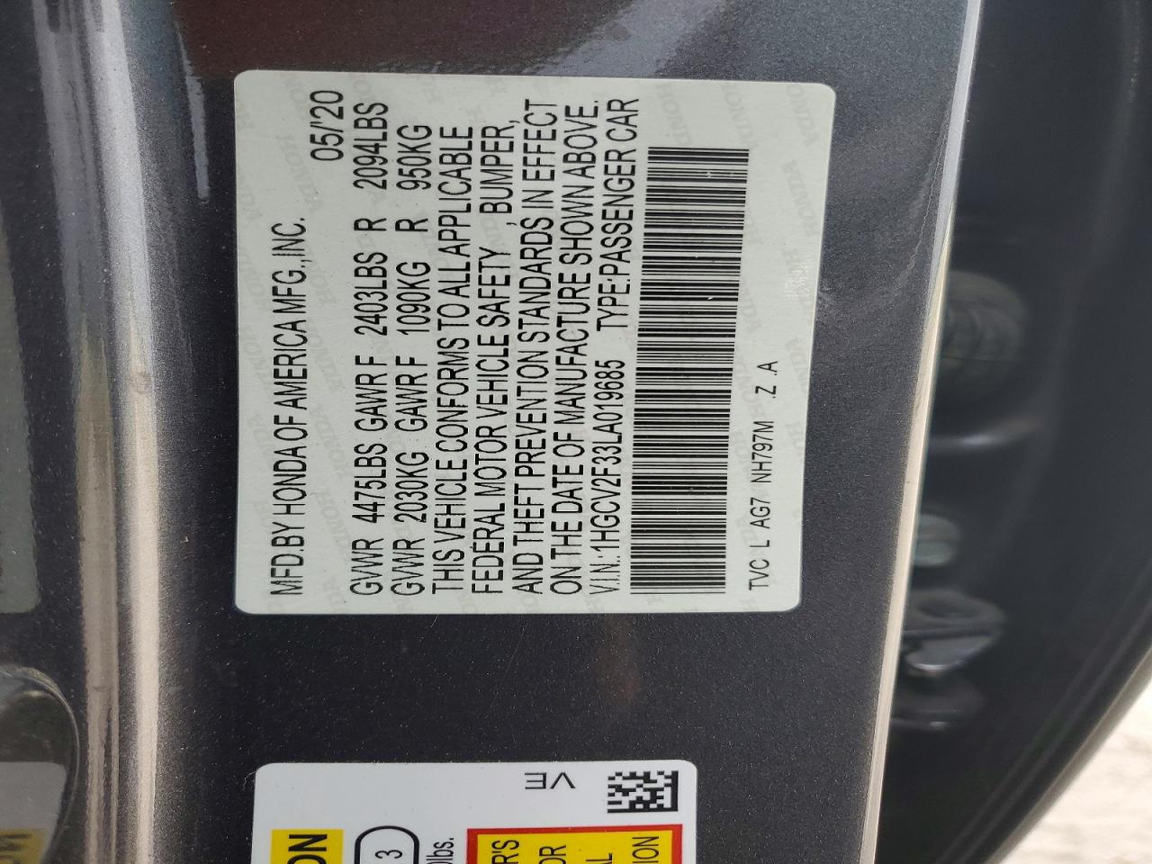 Honda Accord Sport