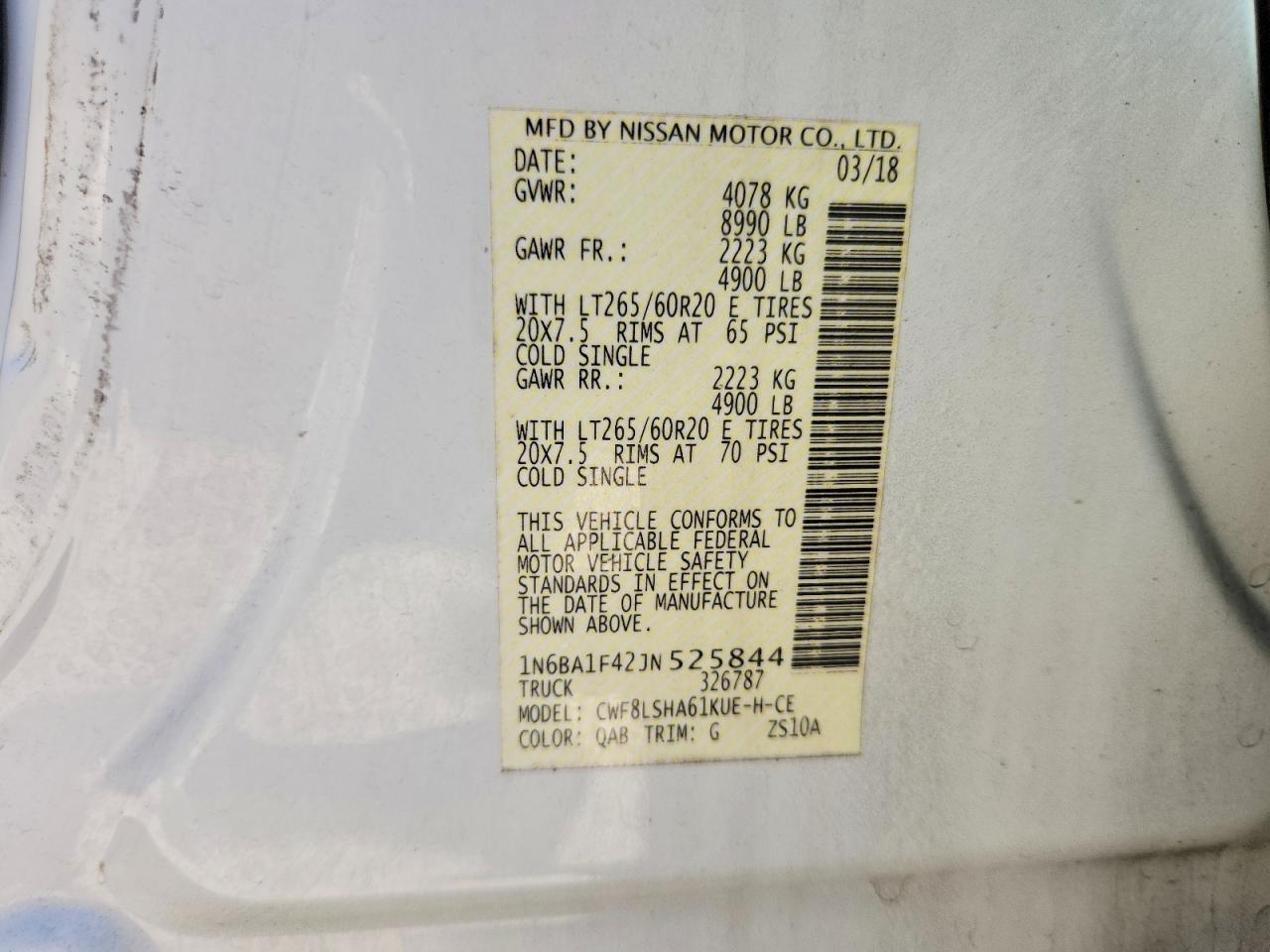 Nissan Titan Sv