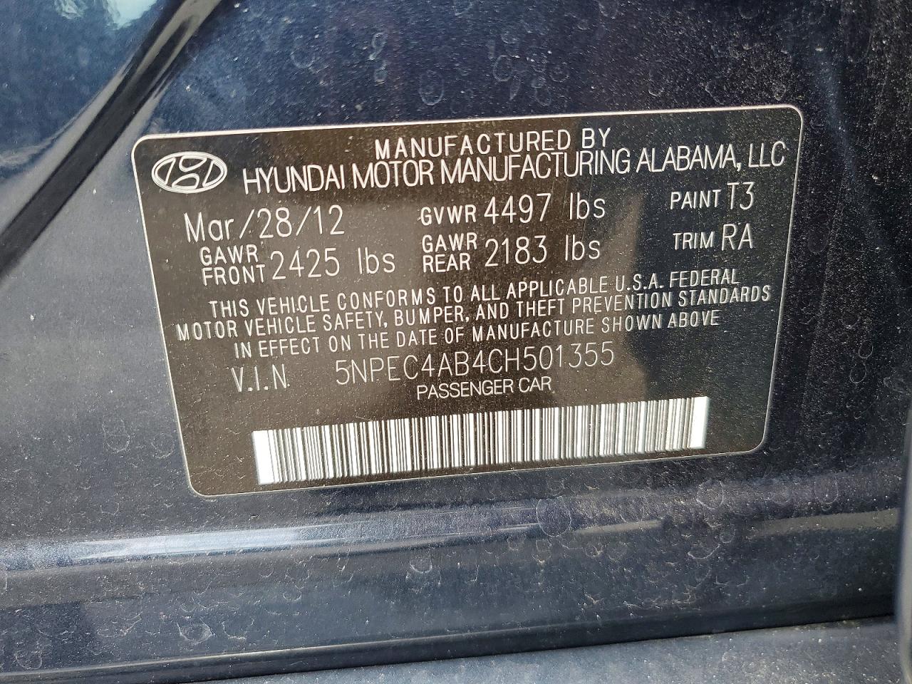 Hyundai SONATA Se 2.0t