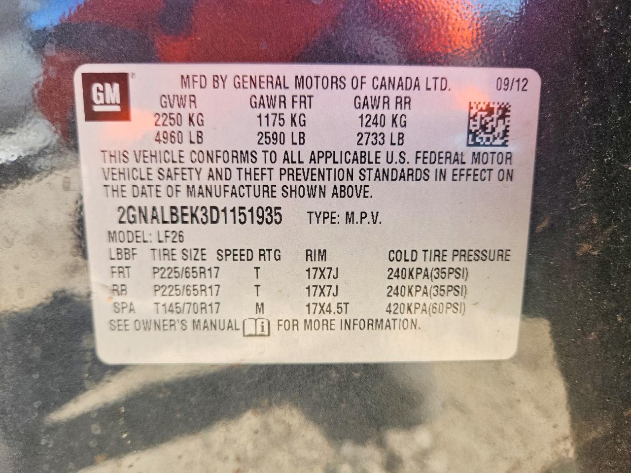 Chevrolet Equinox Ls