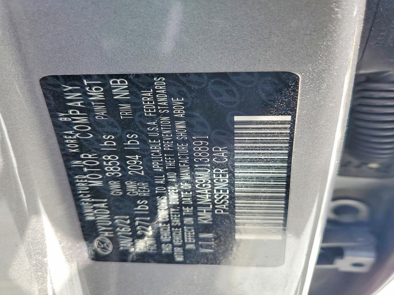 Hyundai ELANTRA Sel