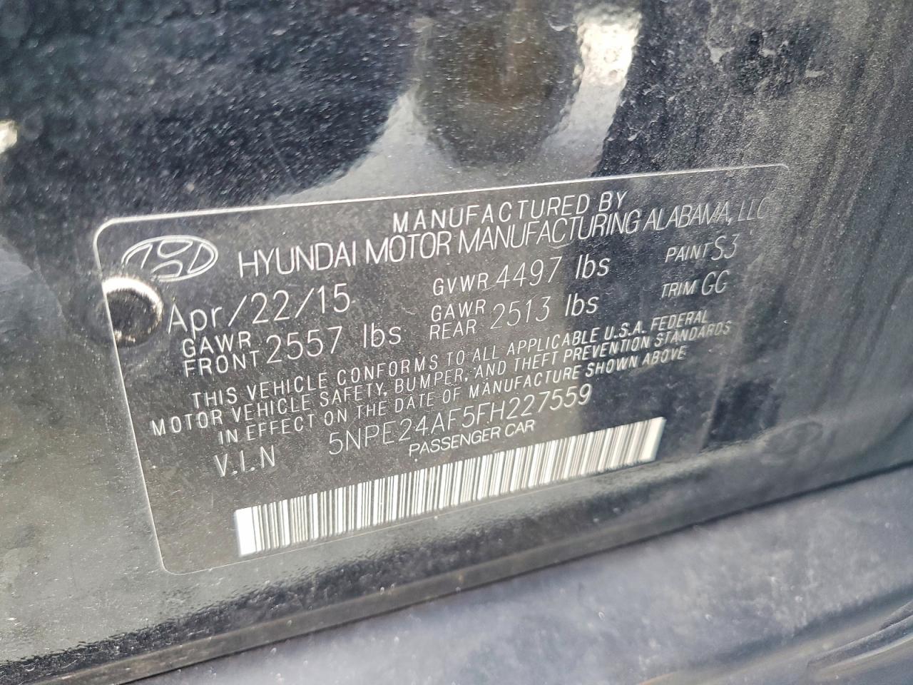 Hyundai SONATA Se