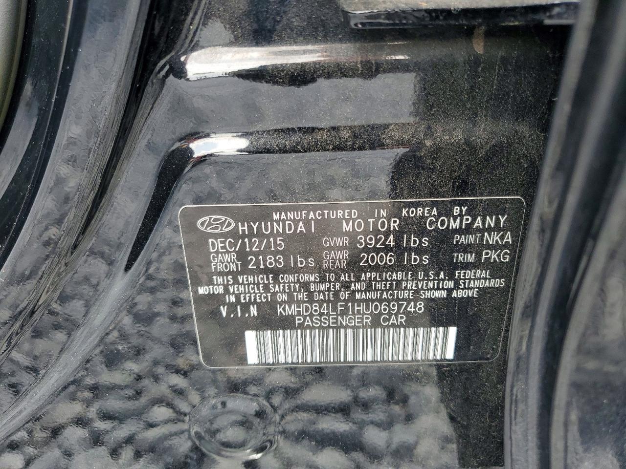 Hyundai ELANTRA Se