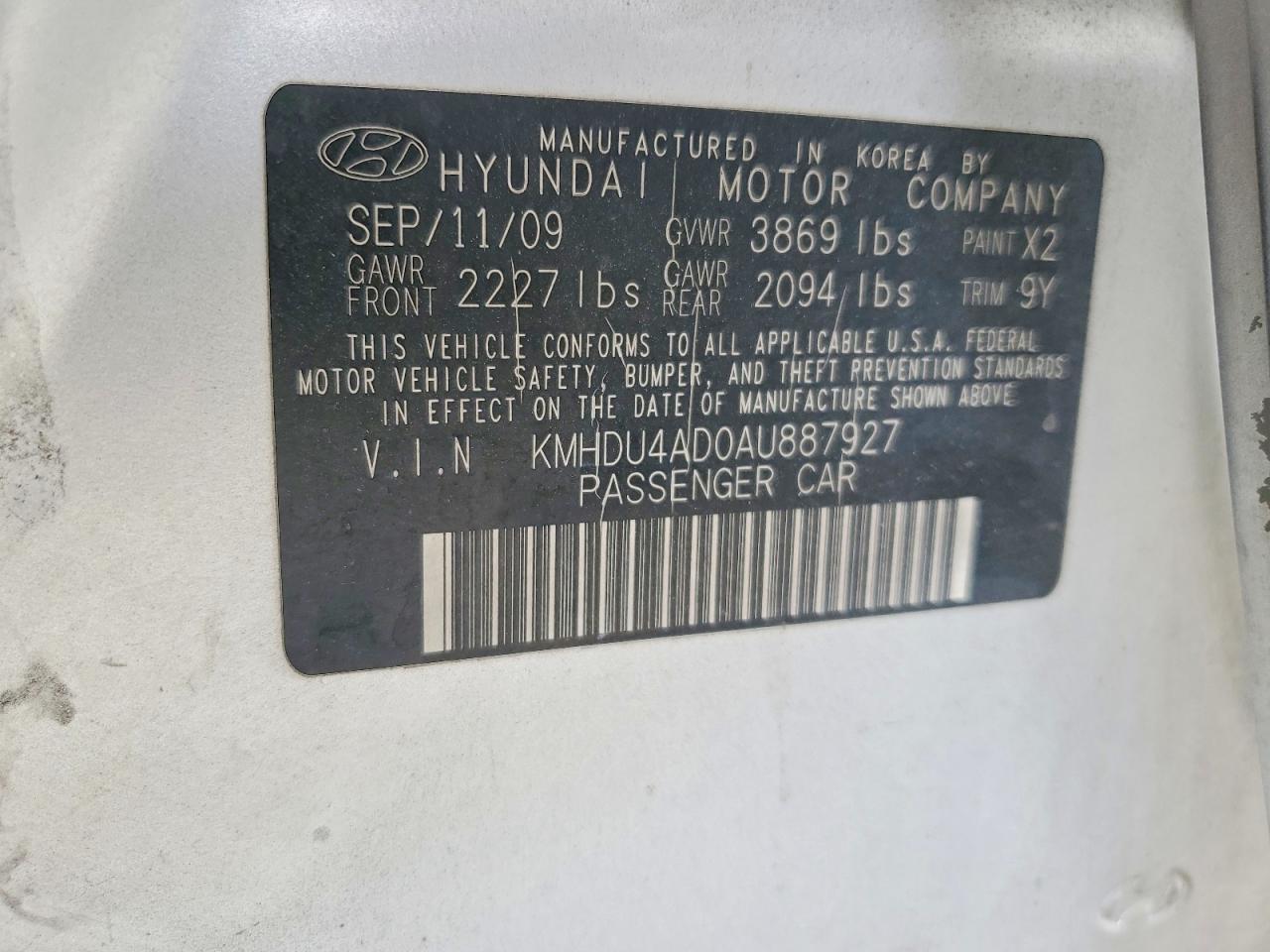 Hyundai ELANTRA Gls