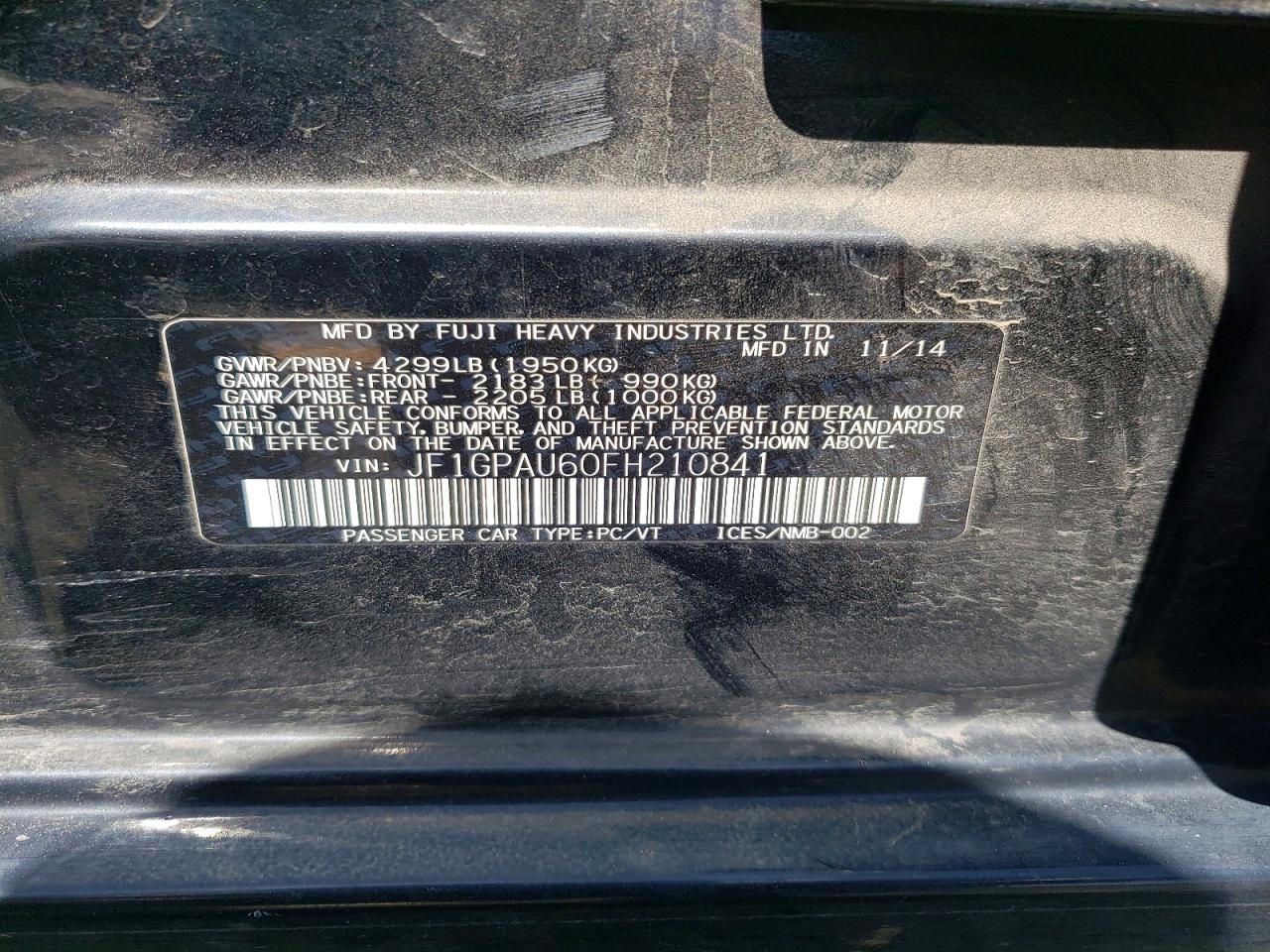 Subaru Impreza Sport