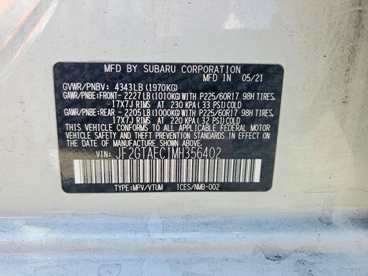 Subaru Crosstrek Premium