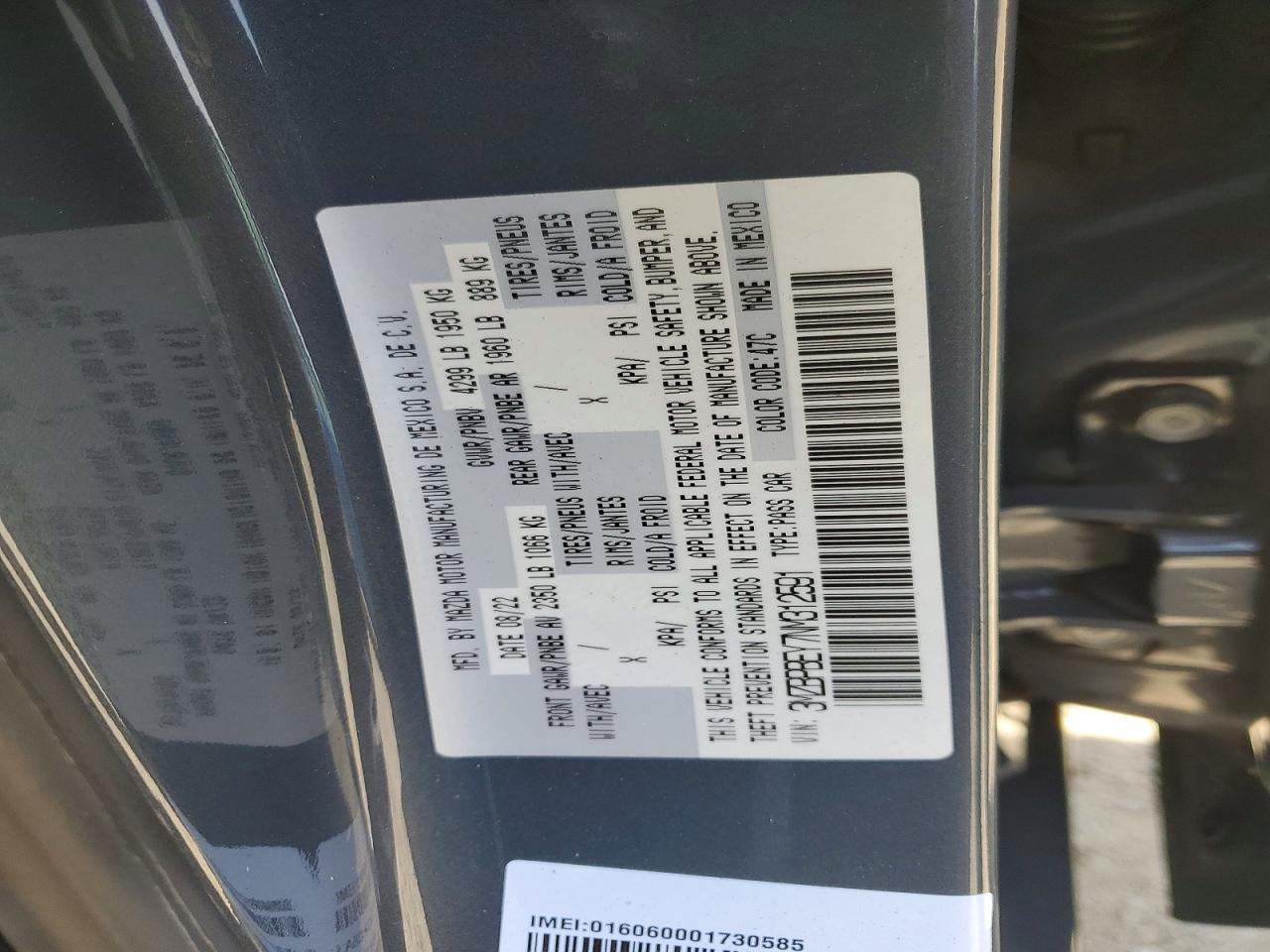 Mazda 3 Premium Plus