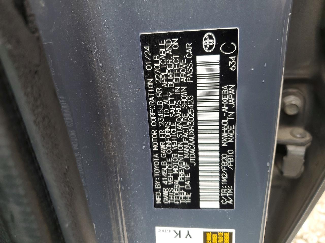 Toyota Prius Le