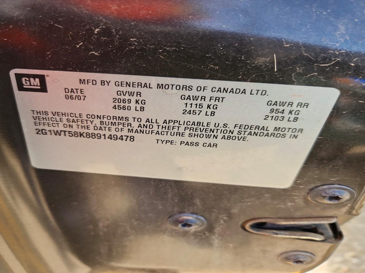 Chevrolet Impala Lt