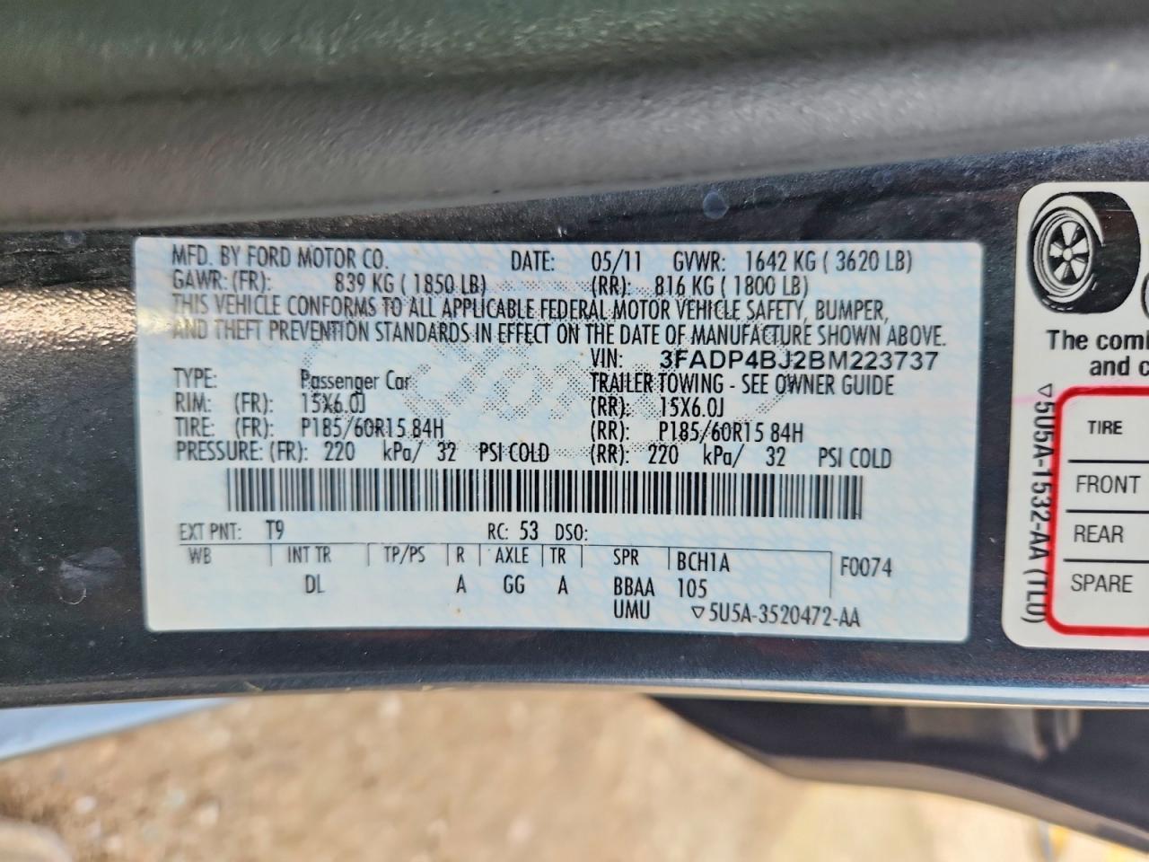 Ford Fiesta Se