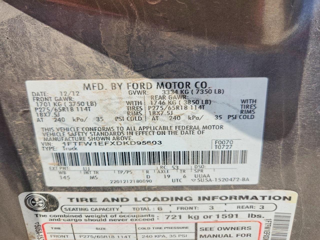 Ford F-150 Supercrew