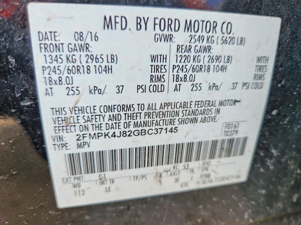 Ford Edge Sel