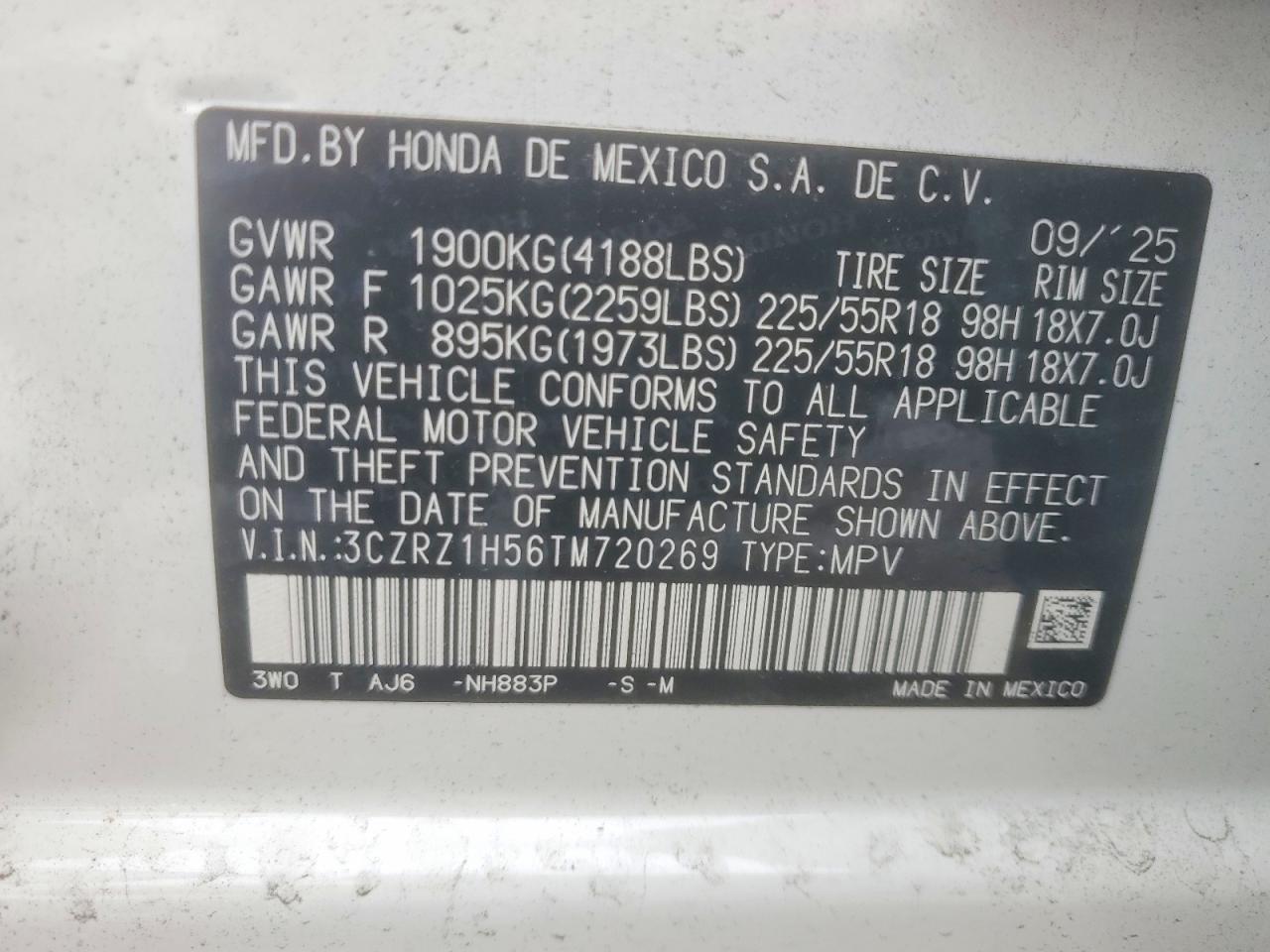 Honda HR-V Sport