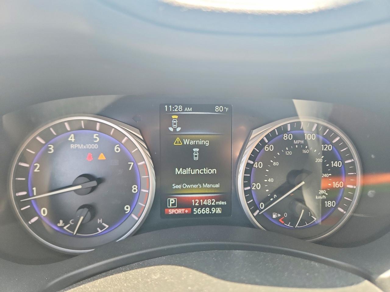 INFINITI Q50 Red Sport 400