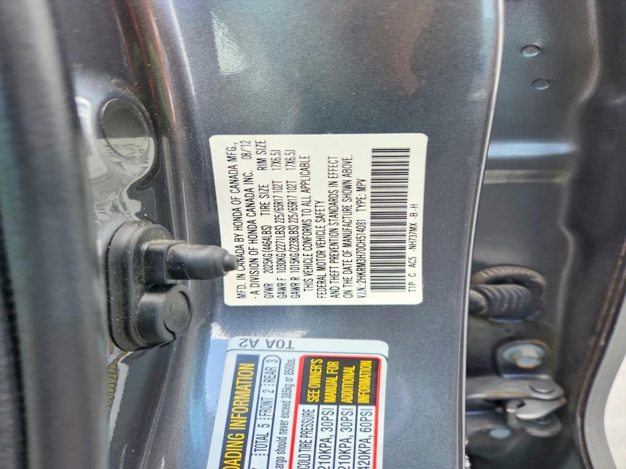 Honda Crv Exl