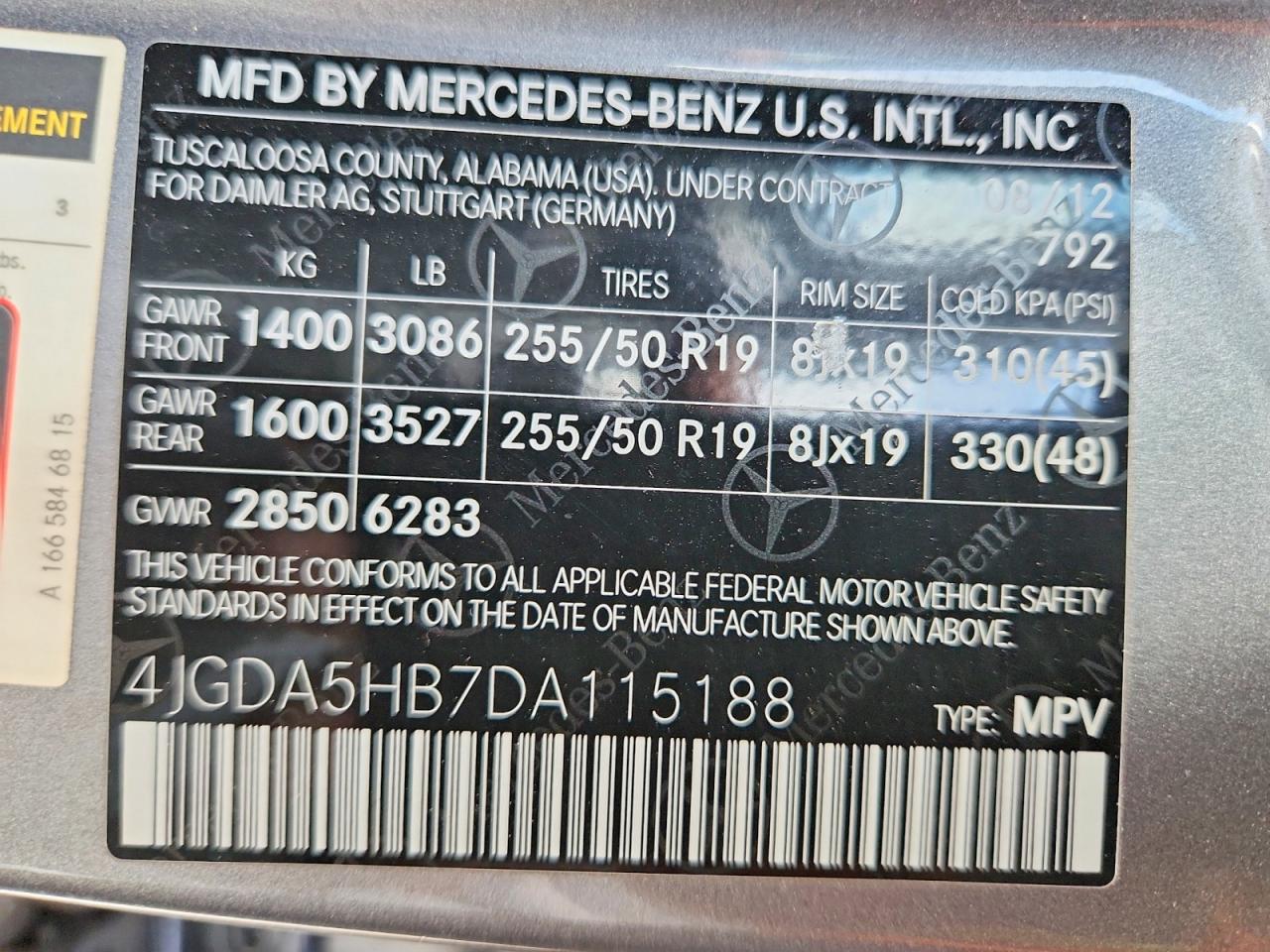 Mercedes-Benz M-Class 350 4matic