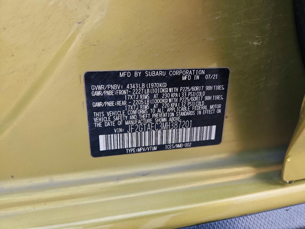 Subaru Crosstrek Premium
