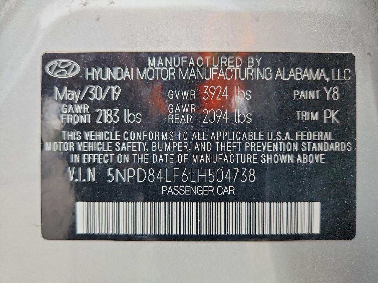 Hyundai ELANTRA Sel