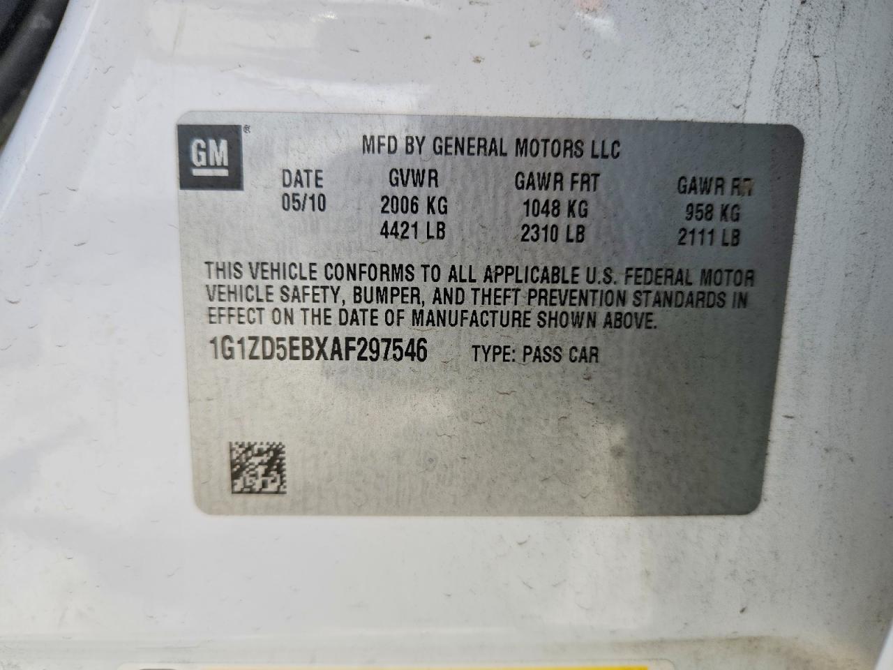 Chevrolet Malibu 2lt