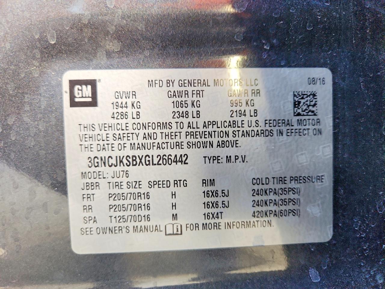 Chevrolet Trax Ls