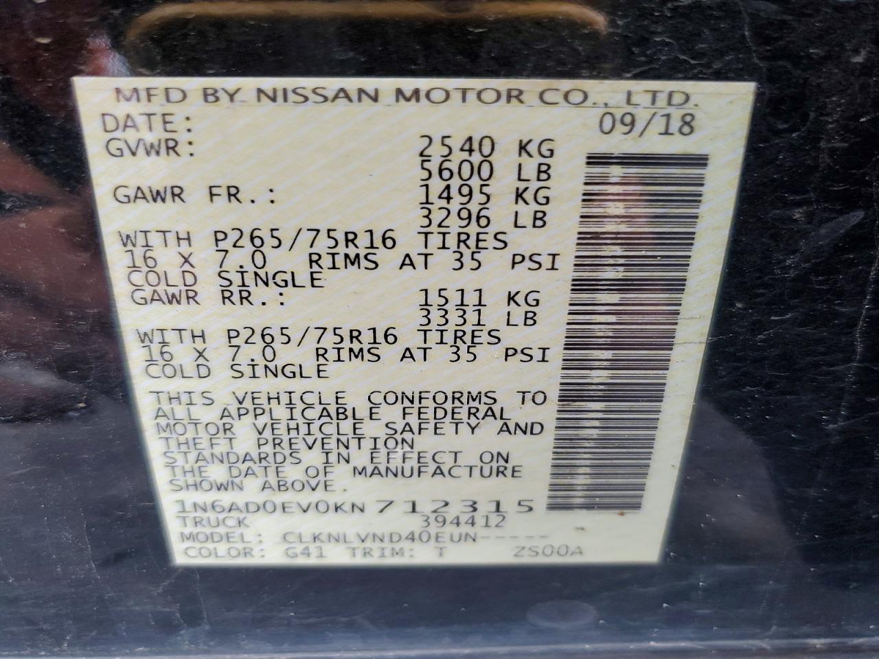 Nissan Frontier Pro-4x