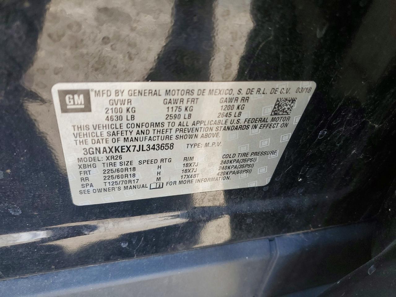 Chevrolet Equinox Lt