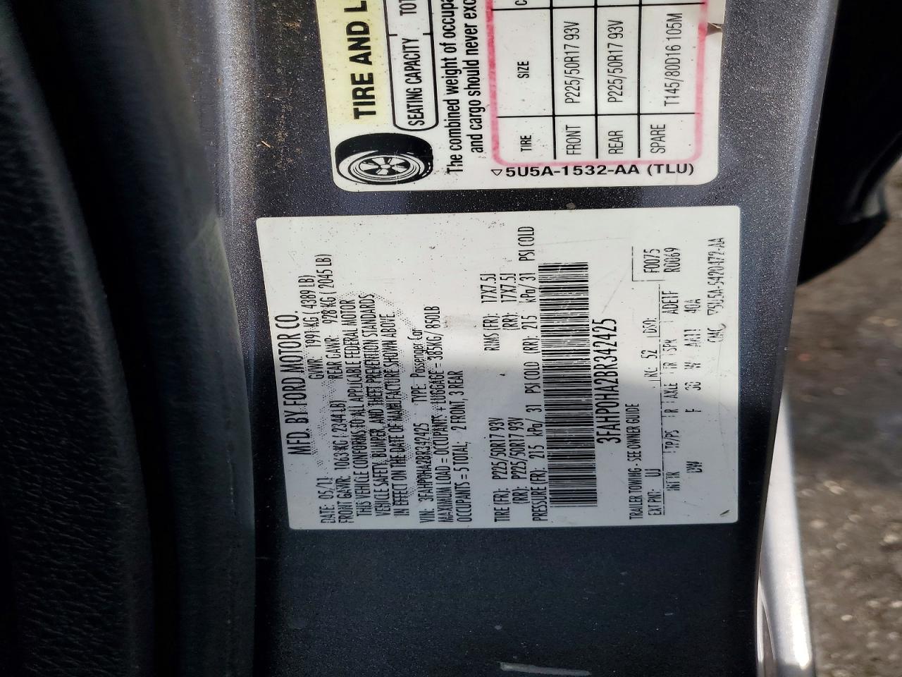 Ford Fusion Se