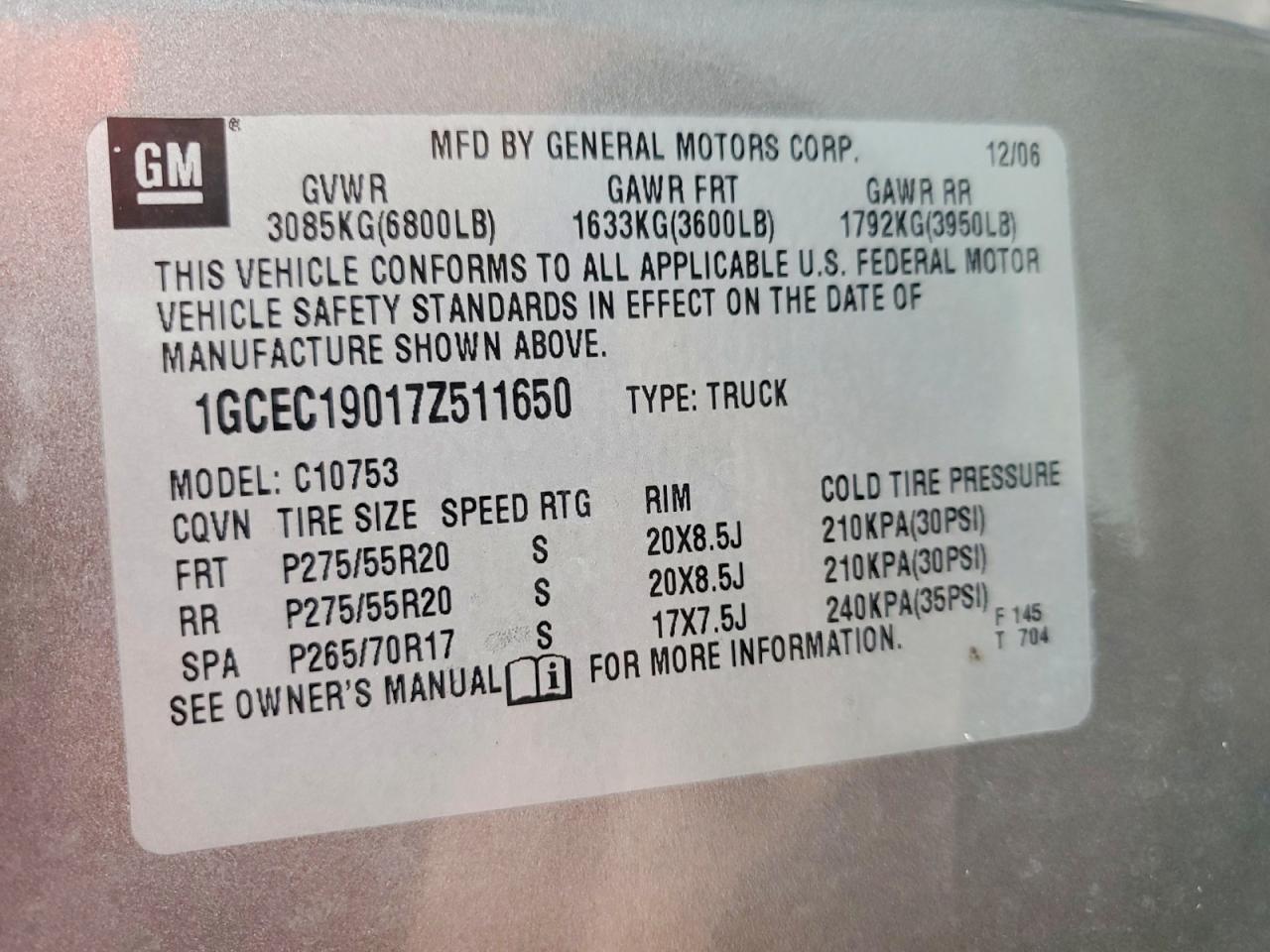 Chevrolet Silverado C1500