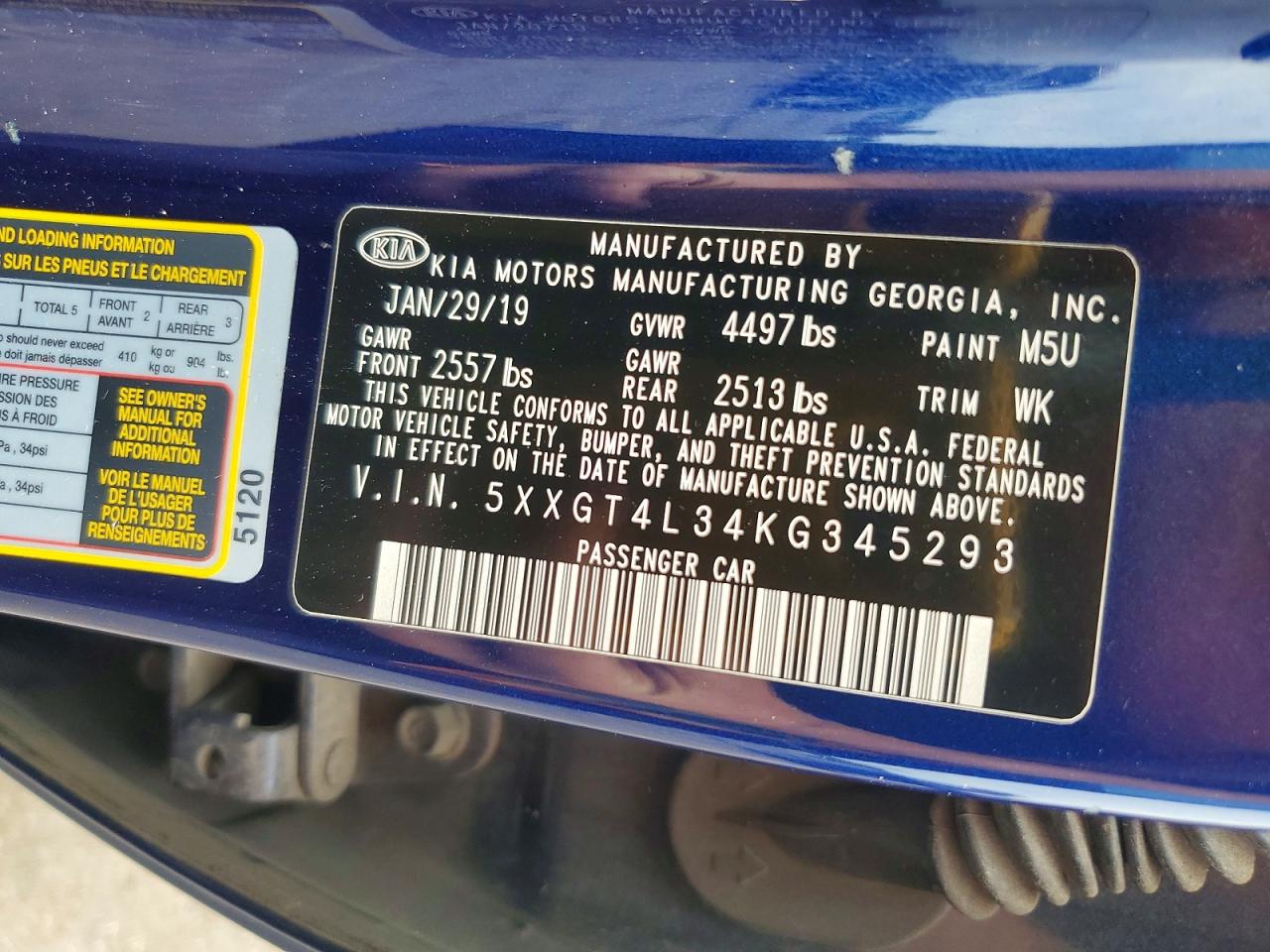Kia Optima Lx