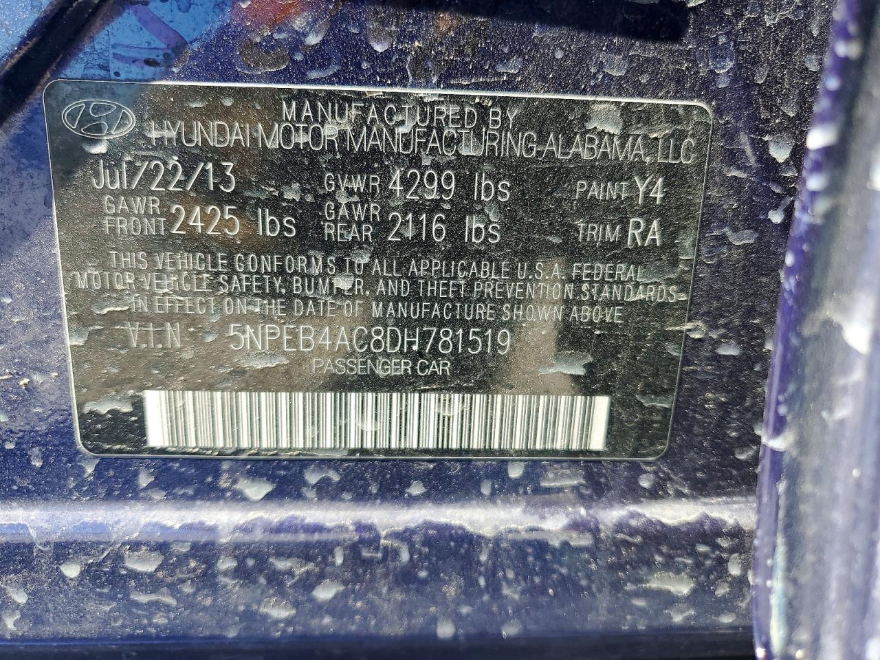 Hyundai SONATA Gls