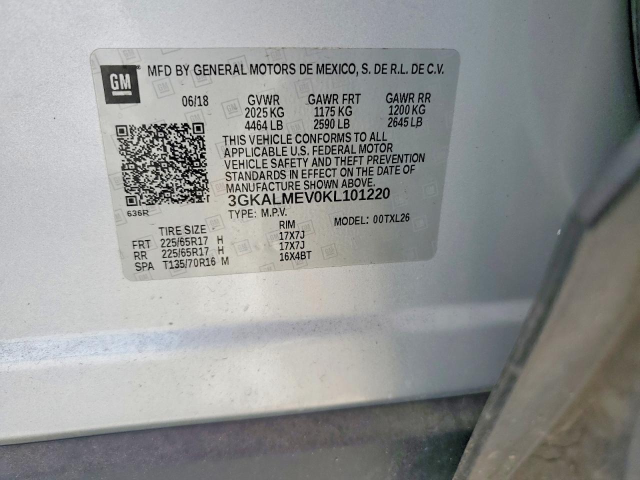 GMC Terrain Sle