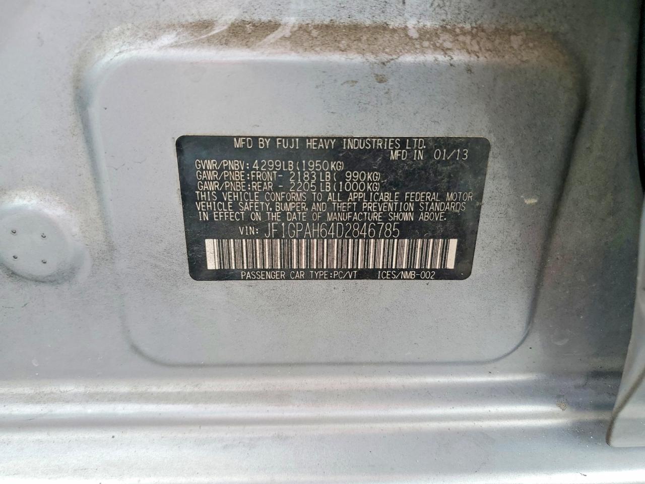 Subaru Impreza Limited