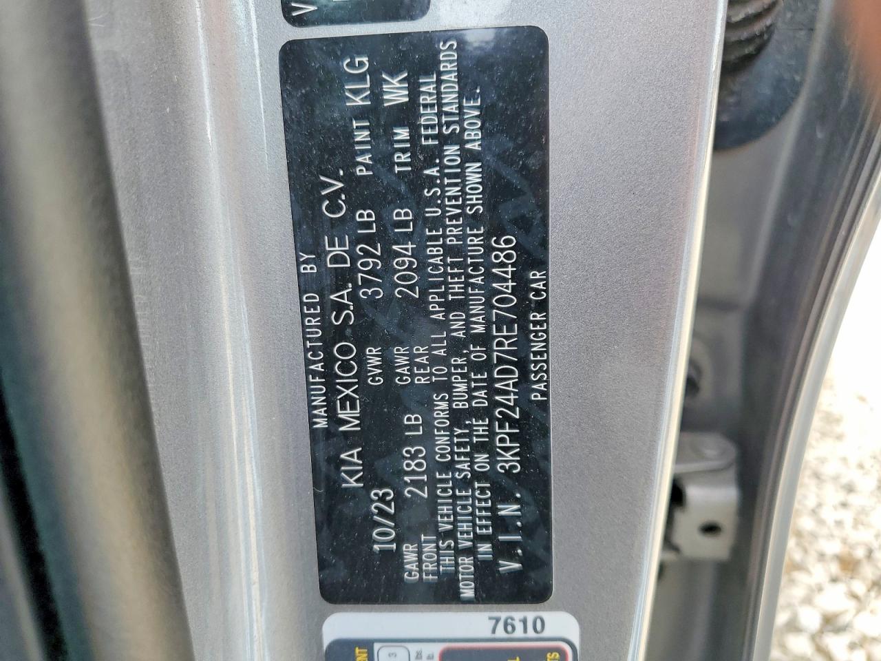 Kia Forte Lxs
