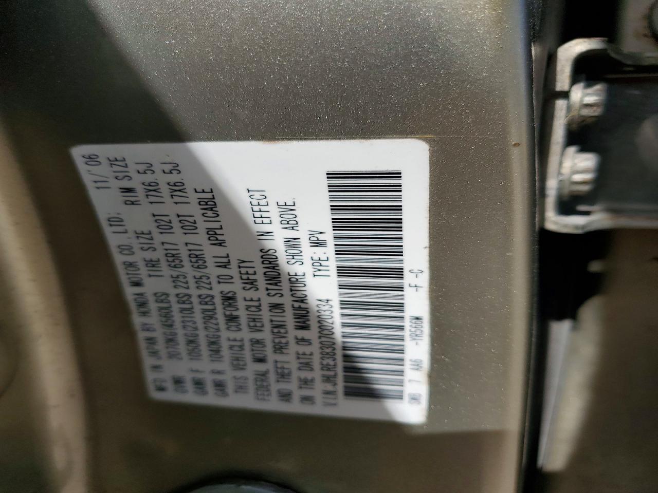Honda Crv Lx