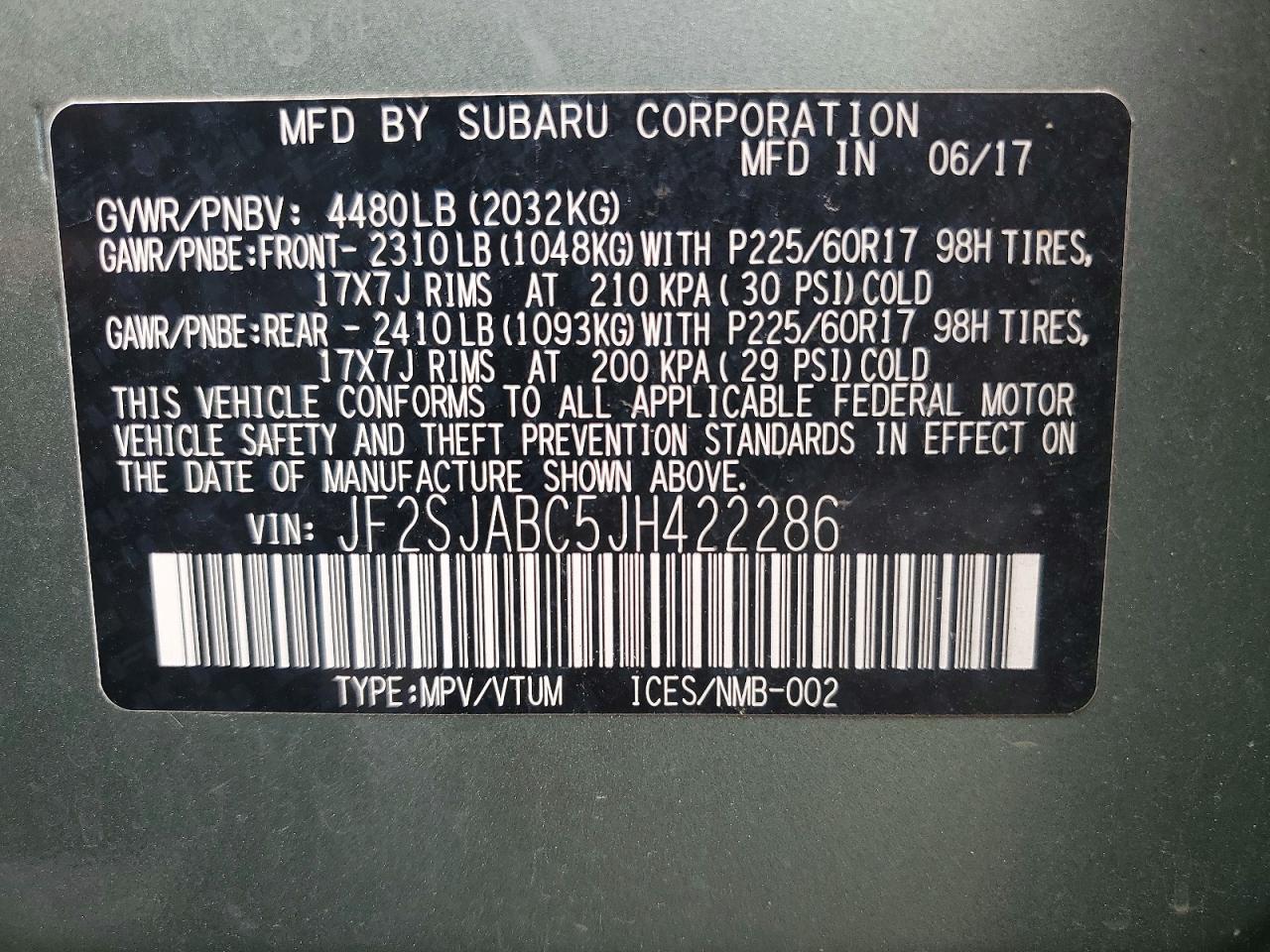Subaru Forester 2.5i
