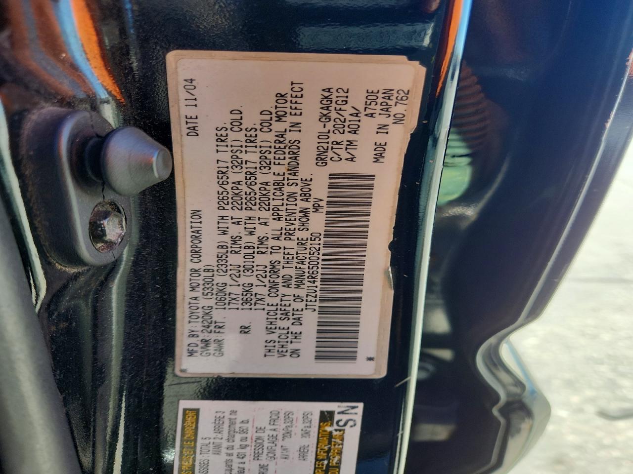 Toyota 4Runner Sr5