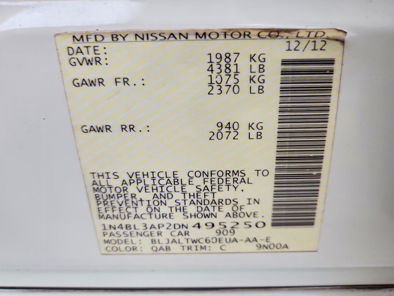 Nissan Altima 3.5 S
