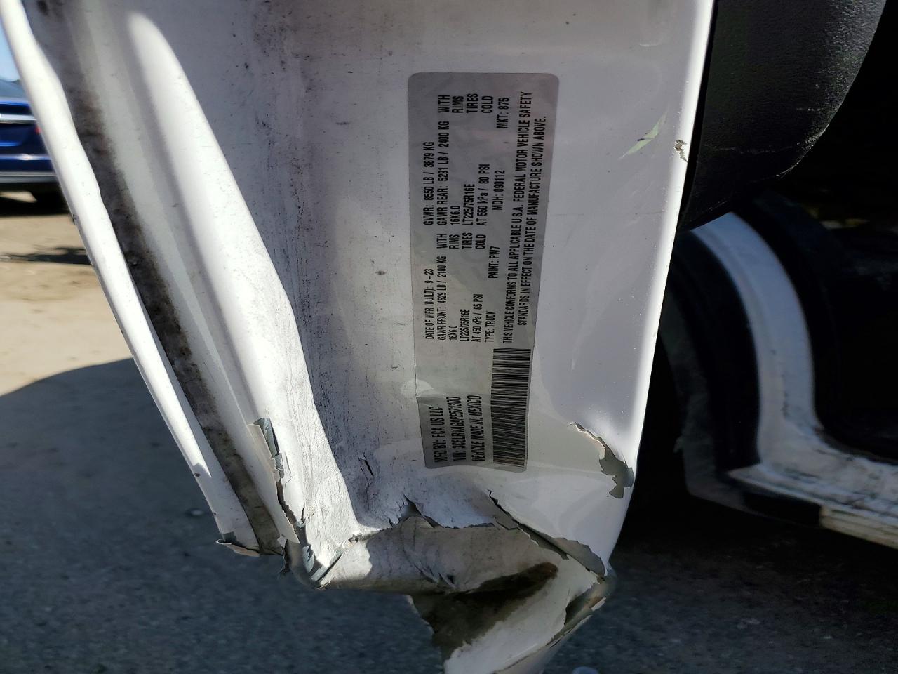 Ram Promaster 1500 Standard
