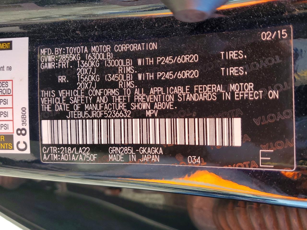 Toyota 4Runner Limited