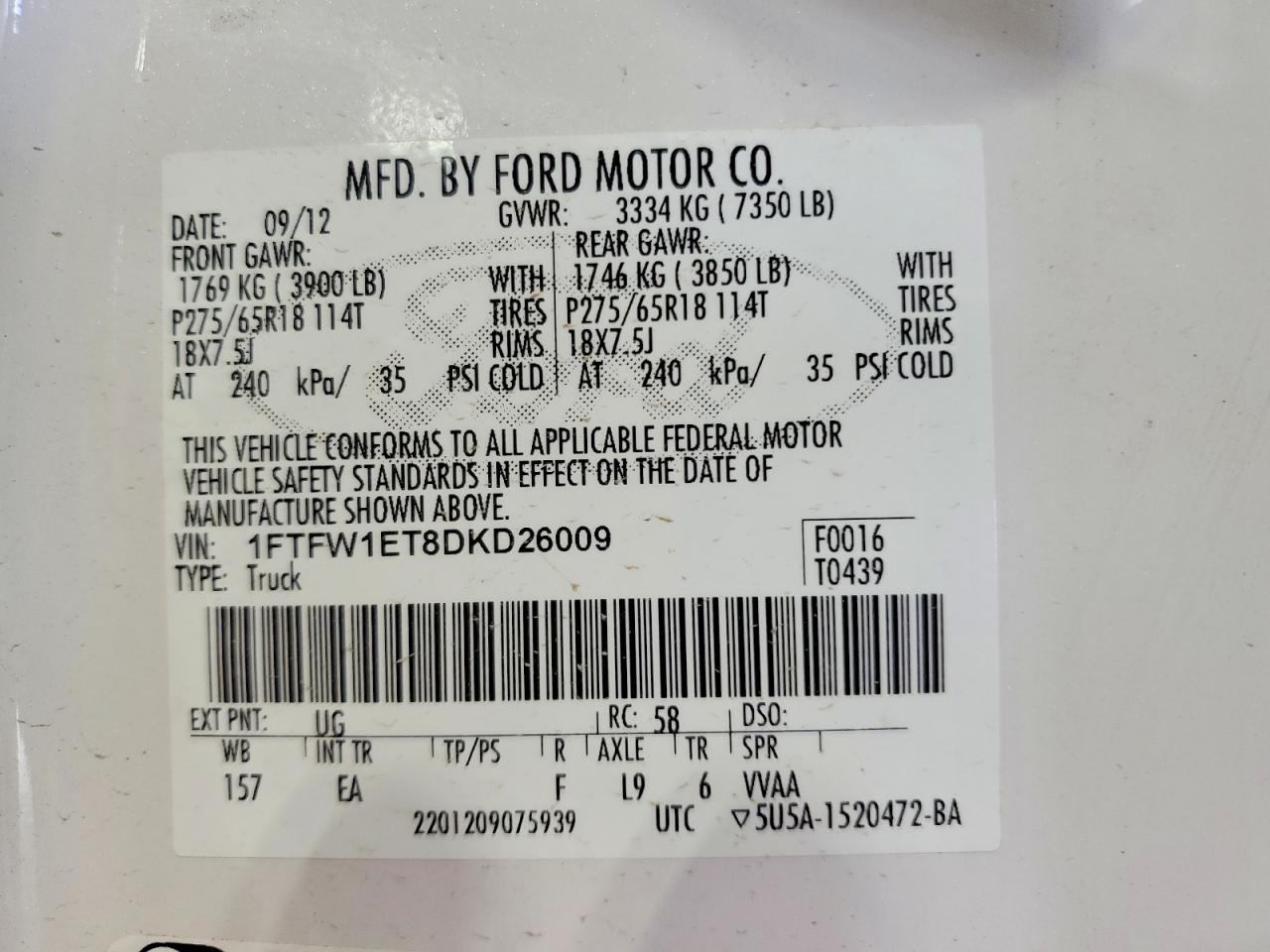 Ford F-150 Lariat