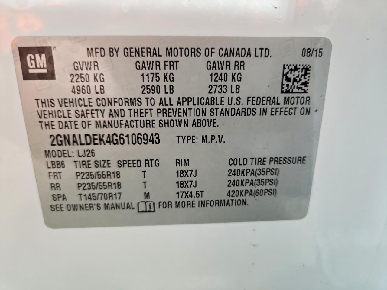 Chevrolet Equinox Ltz