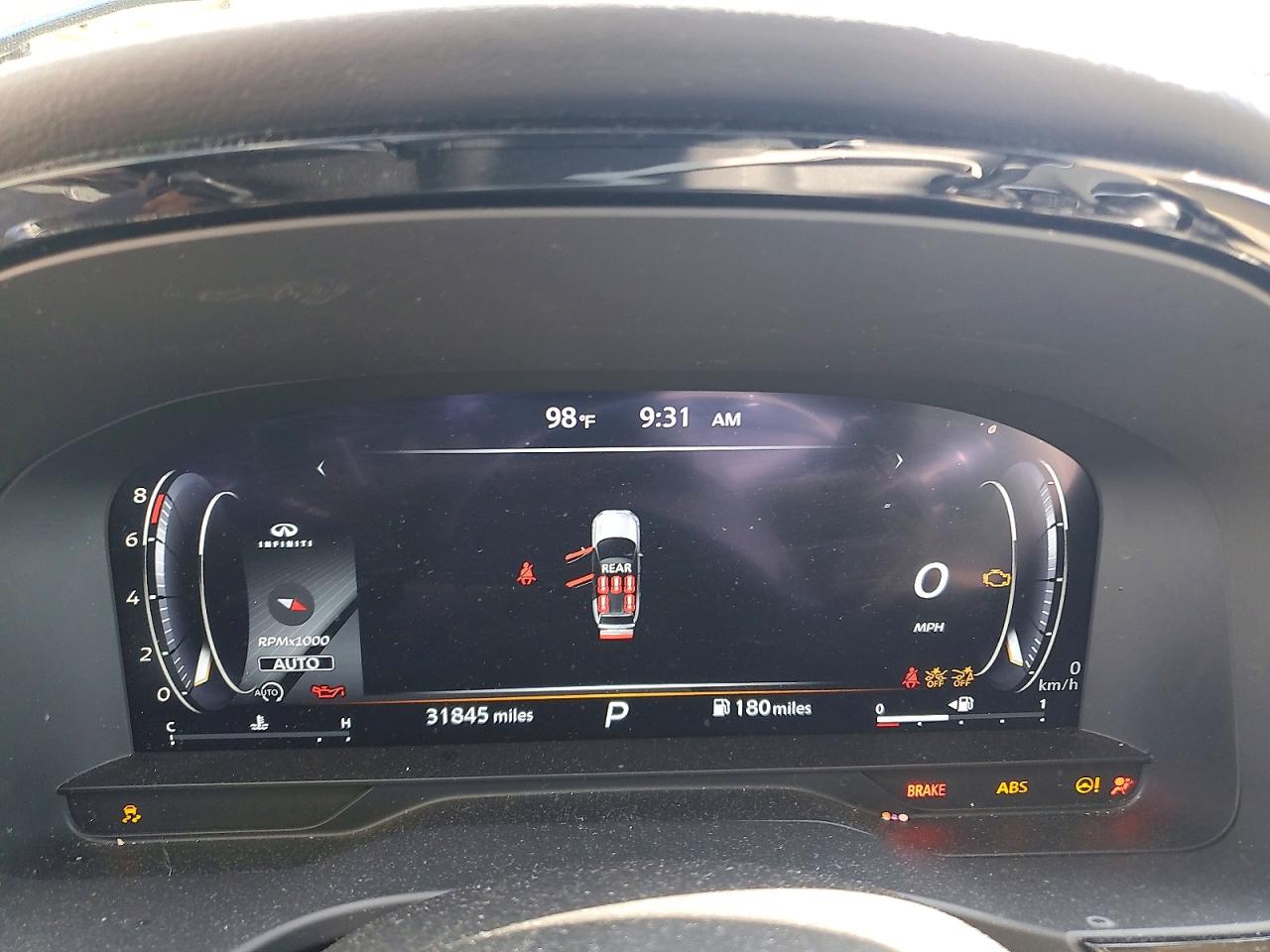 INFINITI Qx Sensory